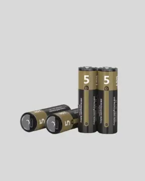 1.5V AA Şarjlı Lityum Pil | 1000+ Kez Şarj Edilebilir | Hızlı Type-C Şarj (2 Adet)