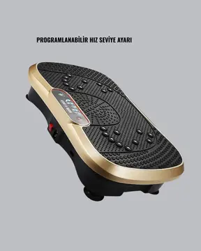 Titreşimli Egzersiz Platformu Evde Fitness ve Kas Güçlendirme
