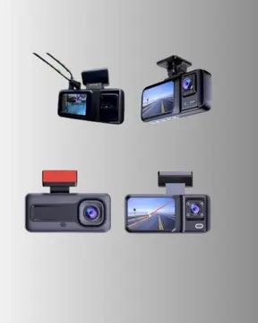 3 Kameralı Araç İçi Kayıt Cihazı 1080P Full HD Gece Görüşlü ve Wi-Fi Bağlantılı