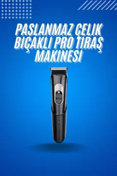 Ense Kesme Makinesi Şarjlı Saç Sakal Tıraş Makinesi Taşınabilir