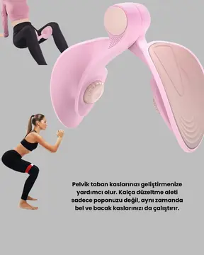 Taşınabilir Uyluk ve Kalça Egzersiz Aleti Kas Güçlendirici