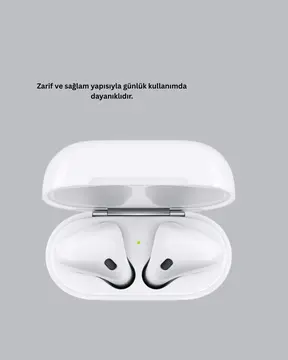 Akıllı Saat ve Kablosuz Kulaklık iOS Android Uyumlu Teknoloji Seti
