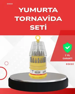 Hassas Tornavida Seti Kaymaz Saplı Elektronik Onarım Seti
