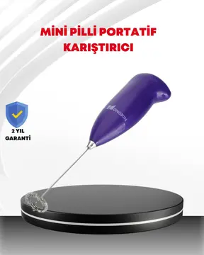 El Tipi Pratik Mikser – Kahve Süt Bebek Maması ve Yumurta Çırpıcı
