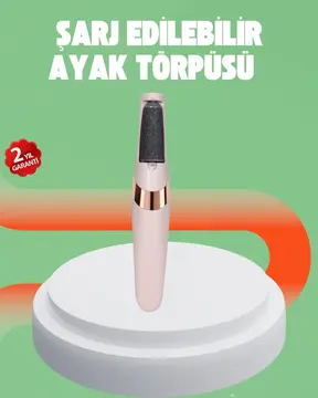Elektrikli Ayak Törpüsü USB Şarjlı Nasır ve Kallus Giderici