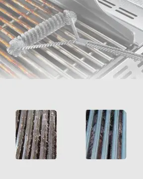 Barbekü ve Mangal İçin Tel Izgara Temizleyici Fırça