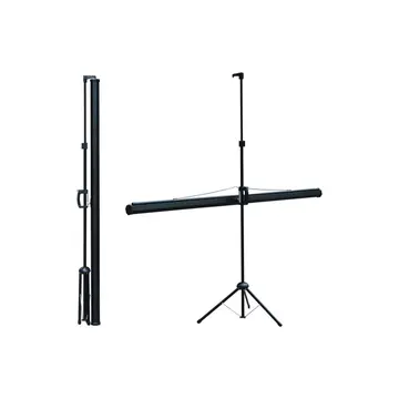Codegen TX-20 TRIPOD PROJEKSİYON PERDESİ 200X200 (Arkası Siyah Fonlu - Taşınabilir Ayaklı Model)(1923)