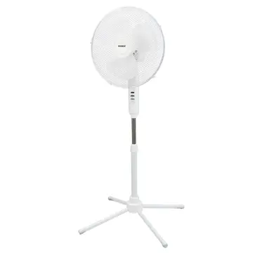 EVEREST FAN10 BEYAZ EcoWind 3 Kademeli Hız 40cm 3 Kanat Pervane ve Çerçeve 45W Otomatik Salınım Yükseklik Ayarlı Vantilatör(1923)