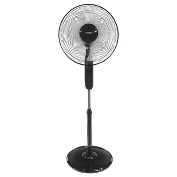 EVEREST FAN11 SİYAH CoolAir 3 Kademeli Hız 40cm 5 Kanat Pervane ve Çerçeve 45W Otomatik Salınım Yükseklik Ayarlı Vantilatör(1923)