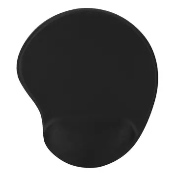 ADDISON 300521 250x197x5mm Bileklik Destekli Mouse Pad (Siyah)(1923)