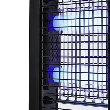 ASONIC AS-A29 Siyah 6W 2000V Masaüstü Zincir Askılı 2adet UV Mor Işıklı Siyah Kasa Sinek Öldürücü(1923)