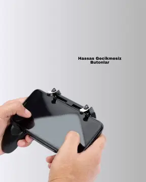Mobil Oyunlar İçin Joystickli Ergonomik Gamepad Kontrol Cihazı