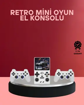Kablosuz Kollu El Oyun Konsolu TV Bağlantı Destekli