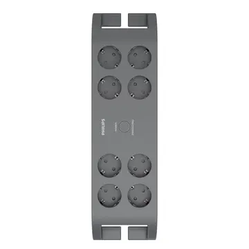 PHILIPS SPN3180A/62 8 Soket Akım Korumalı Priz 900 Joules 2Mt Kablo (Gri)(1923)