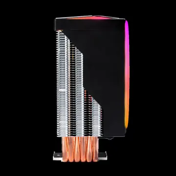 GAMDIAS BOREAS M1-610 LED Lights 120mm CPU  Kule Tipi Hava Soğutma Doğrudan Temas Teknolojisine Sahip 6 adet Gelişmiş Bakır Isı Borusu (AMD AM4-AM5 ve INTEL Tüm işlemciler ile uyumlu)(1923)