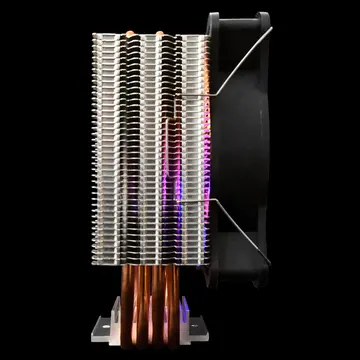 GAMDIAS BOREAS E1-410 Lite ARGB 120mm CPU  Kule Tipi Hava Soğutma Doğrudan Temas Teknolojisine Sahip 4 adet Gelişmiş Bakır Isı Borusu (AMD AM4 ve INTEL Tüm işlemciler ile uyumlu)(1923)