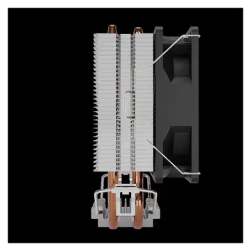 GAMDIAS BOREAS E1-210 MONO 92mm CPU  Kule Tipi Hava Soğutma Doğrudan Temas Teknolojisine Sahip 2 adet Gelişmiş Bakır Isı Borusu (AMD AM5 ve INTEL Tüm işlemciler ile uyumlu)(1923)