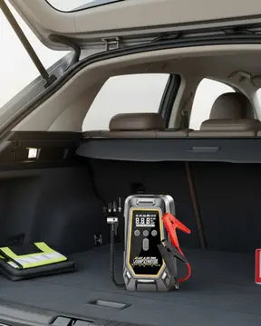 Araçlar İçin Akü Takviye ve Dijital Hava Kompresörü 16000 mAh