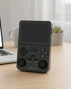 Wi-Fi Özellikli Taşınabilir Retro Oyun Konsolu Analog Joystickli