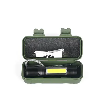Mini Çok Güçlü Şarjlı El Feneri (xpe-cob Led )