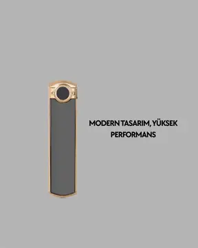 Rüzgar Geçirmez Elektronik Çakmak – Modern Tasarım Metal Gövde