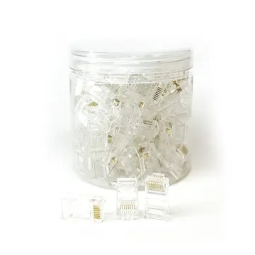 PowerGate PG-J02 RJ45 Yeni Nesil UTP JAC  CAT6 (100lü KUTU)(1923)