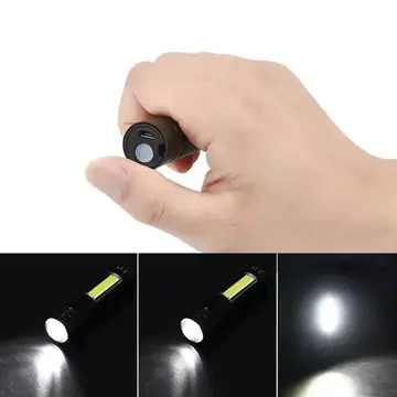 Mini Çok Güçlü Şarjlı El Feneri (xpe-cob Led )