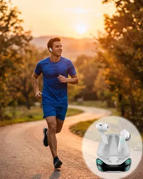 Bluetooth 5.1 Oyuncu Kulaklığı  Gaming Kulaklık iPhone 13 iPhone 15 Samsung S21 Xiaomi Note 12 Uyumlu