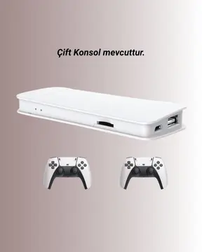 M15 Retro Konsol – 20.000 Oyunlu Çift Gamepadli 4K HDMI