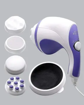 5 Başlıklı Elektrikli Masaj Aleti – Bölgesel İncelme ve Selülit Azaltıcı