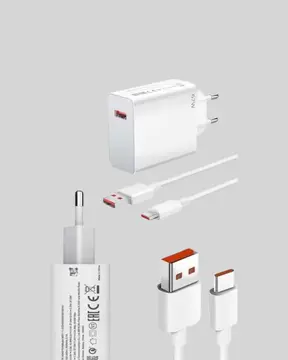 67 Watt Çift Turbo Şarj Adaptörü  Reno 4 5 6 Uyumlu