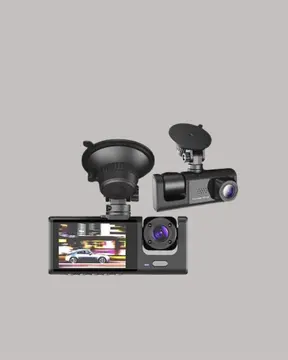 G-Sensörlü 3'lü Kayıtlı Araç Kamerası
