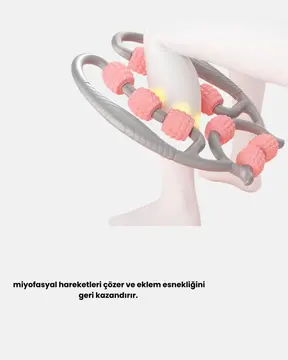 3D Nokta Masaj Aleti – Derin Kas Rahatlatıcı ve Vücut Şekillendirici