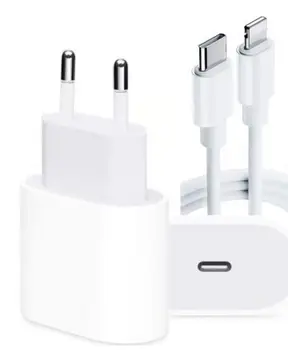 iPhone 14 13 12 11 8 Plus 7 Uyumlu 20W PD Hızlı Şarj Seti