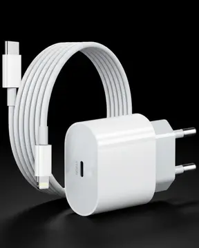 iPhone 14 13 12 11 Uyumlu 20W Hızlı Şarj Adaptörü Lightning Kablo Seti