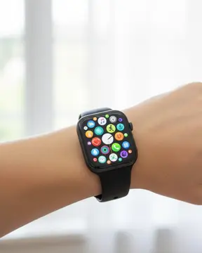 Akıllı Saat Yeni Nesil Android ve İOS Uyumlu Titreşim Modlu Alarm Kronometre