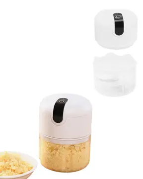 Şarjlı Mini Sarımsak Doğrayıcı USB Şarjlı 250 ml