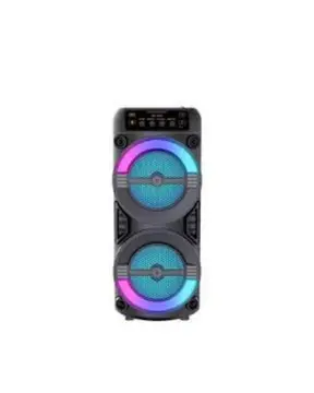 RGB Işıklı Taşınabilir Bluetooth Hoparlör Güçlü Stereo Ses