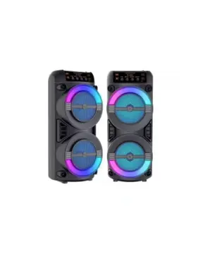 Taşınabilir Bluetooth Hoparlör RGB Işık Efektli Stereo Ses
