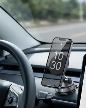 Güçlü Mıknatıslı Araç Telefon Tutucu 360 Derece Döner Stand