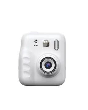 Mini Çocuk Fotoğraf Makinesi Baskı Özellikli Video Çekim 4 Kağıt Rulo Hediyeli
