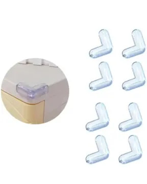 Masa Köşe Koruyucu 8 Li Set Bebek Çocuk Güvenlik Köşe Koruma Aparatı