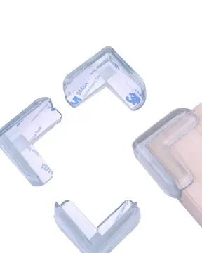 Çocuk Güvenlik Köşe Koruyucu 4 Lü Set Masa Sehpa Köşe Aparatı