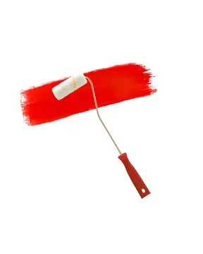 Mini Boya Rulo Seti 10 Cm Boya Fırçası 6 Adet Yedek Rulo Hediyeli Boya Uygulama Aparatı