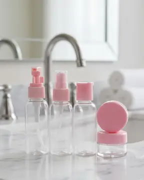 Taşınabilir 5’li Seyahat Kozmetik Şişe Seti 30 ml Sızdırmaz