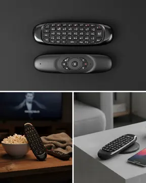 Android TV ve PC Uyumlu Kablosuz Hava Fareli Kumanda