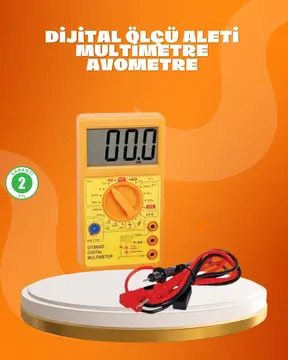 LCD Ekranlı Dijital Ölçü Aleti Ev ve Atölye Kullanımı
