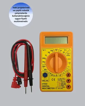 LCD Ekranlı Dijital Ölçü Aleti Ev ve Atölye Kullanımı