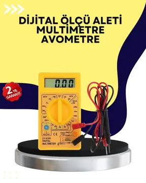 Çok Fonksiyonlu Dijital Multimetre Elektrik Test Cihazı