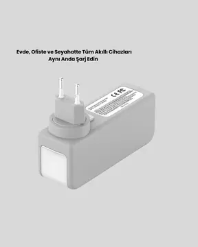 Akıllı Zaman Ayarlı Şarj Cihazı Güvenli ve Enerji Tasarruflu